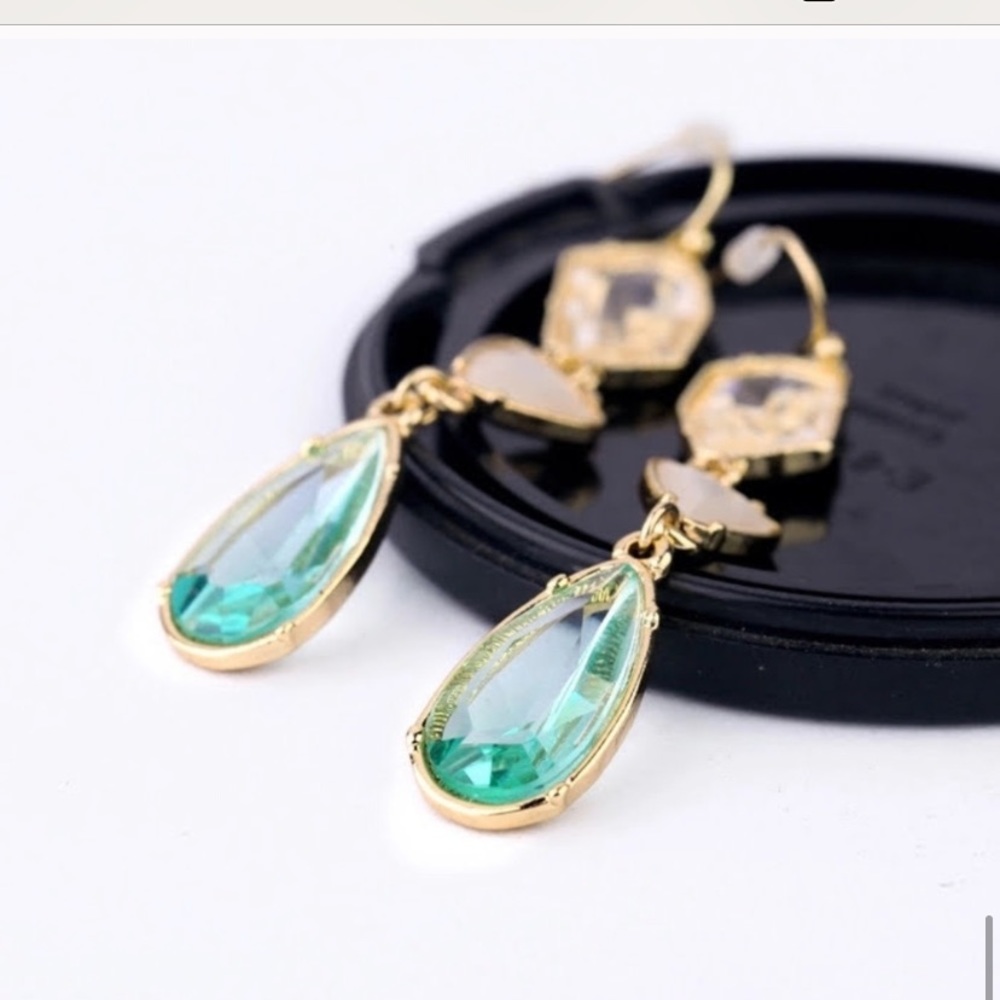 Beautiful Crystal & Rhinestone Earrings by Eye Pop - Picture 5 of 5